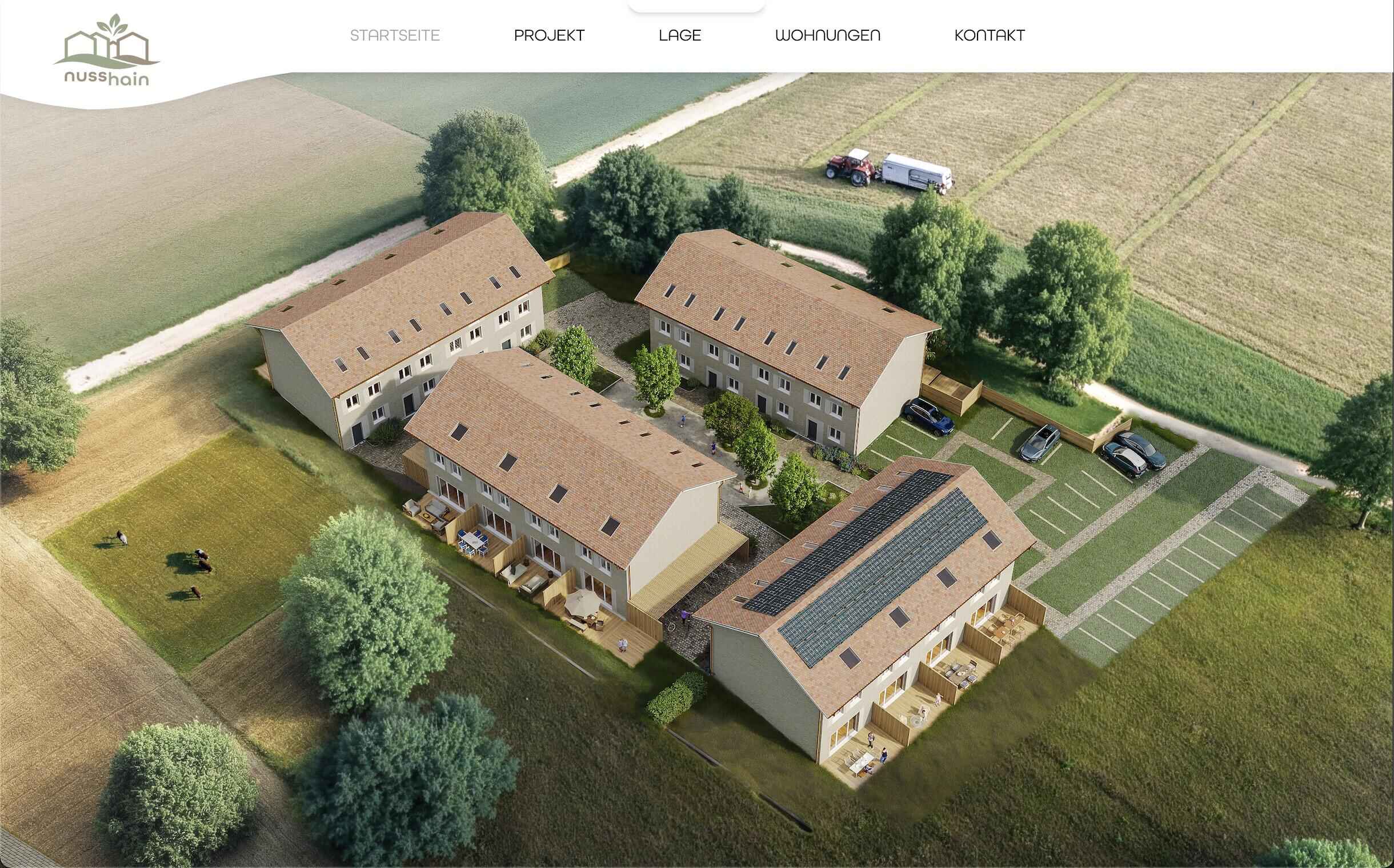 site de promotion immobilière - nusshain